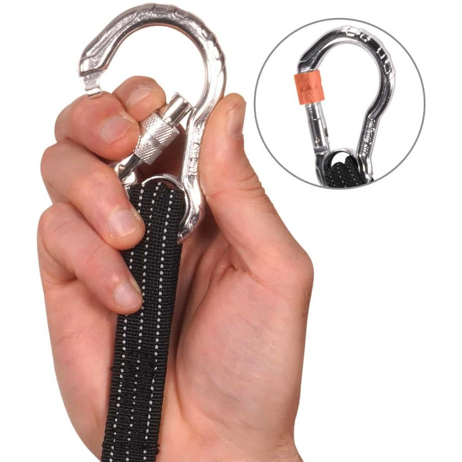 Ergodyne 3100-100pk Single Carabiner Tool Lanyard - 10lbs