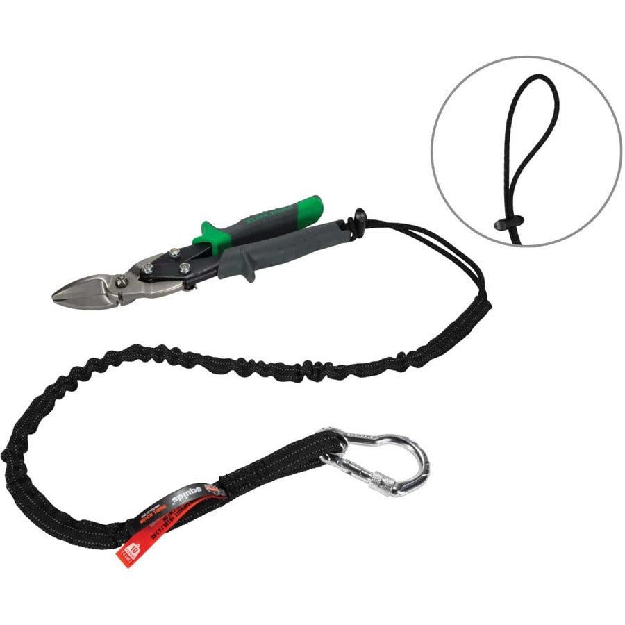 Ergodyne 3100-100pk Single Carabiner Tool Lanyard - 10lbs