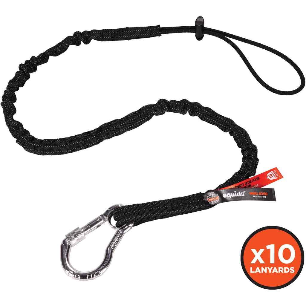 Ergodyne 3100-BULK Single Carabiner Tool Lanyard - 10lbs