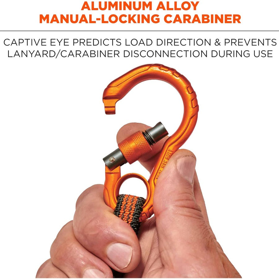 Ergodyne 3100F(x) Tool Lanyard Single Carabiner - 10lbs