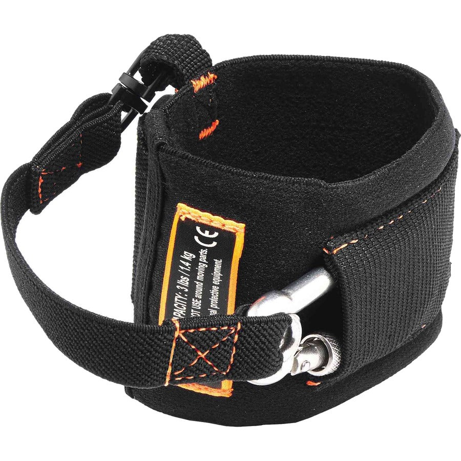 Ergodyne 3114 Pull-on Wrist Lanyard with Carabiner - 3lbs
