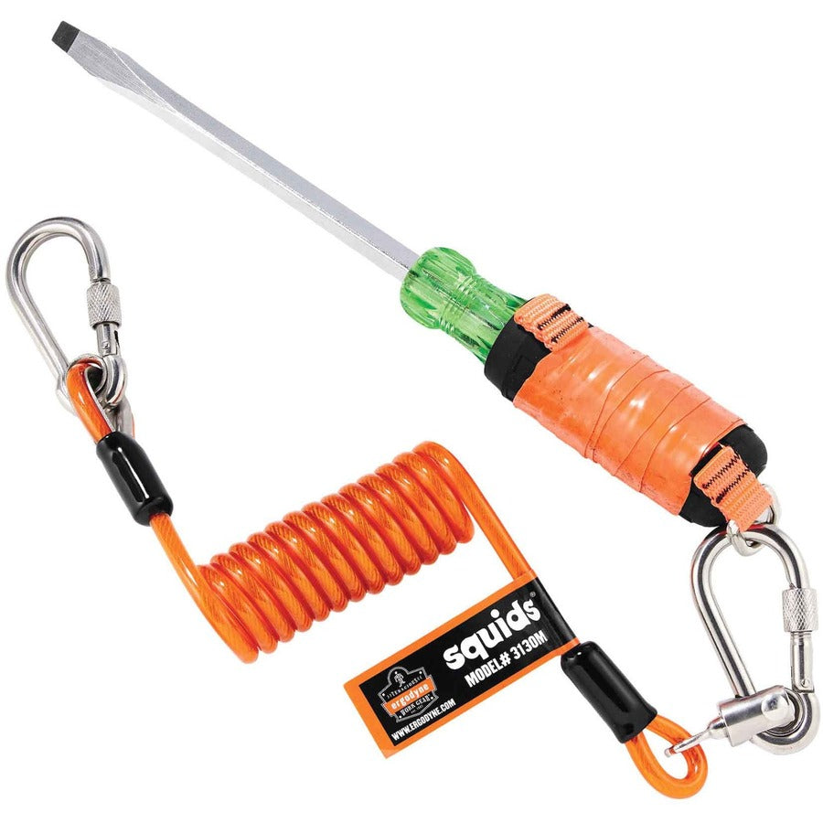 Ergodyne 3130M Coiled Cable Lanyard - 5lb