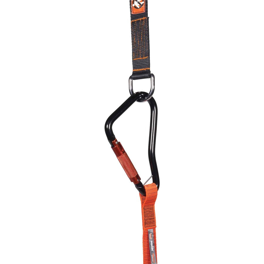 Ergodyne 3149 Tool Lanyard XL - Locking Carabiner + Swivel Carabiner, 80lbs / 36kg