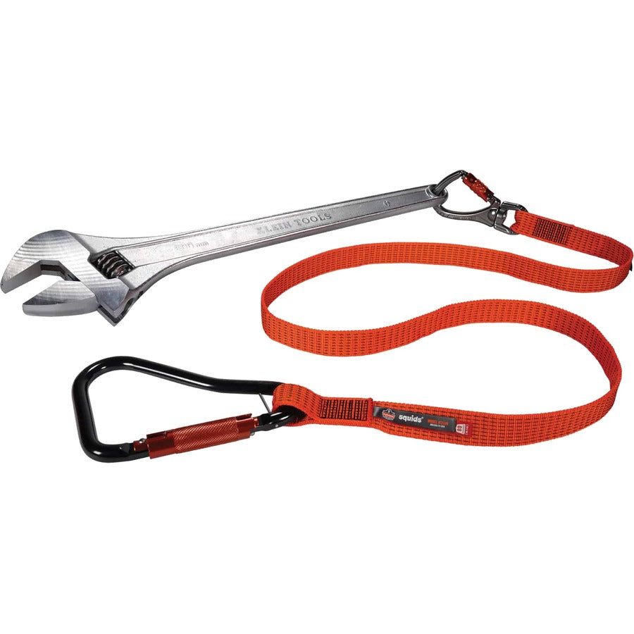 Ergodyne 3149 Tool Lanyard XL - Locking Carabiner + Swivel Carabiner, 80lbs / 36kg