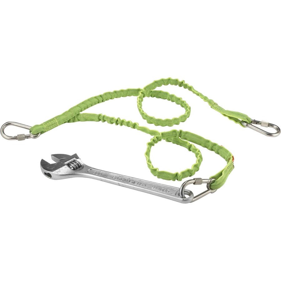 Ergodyne 3311 Twin Leg Stainless Triple Carabiner Tool Lanyard - 15lbs