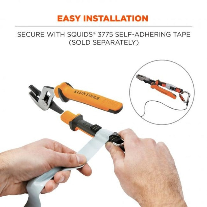 Ergodyne 3700 Web Tool Tether Attachment - D-Ring Tool Tails - 2lbs (6-Pack)
