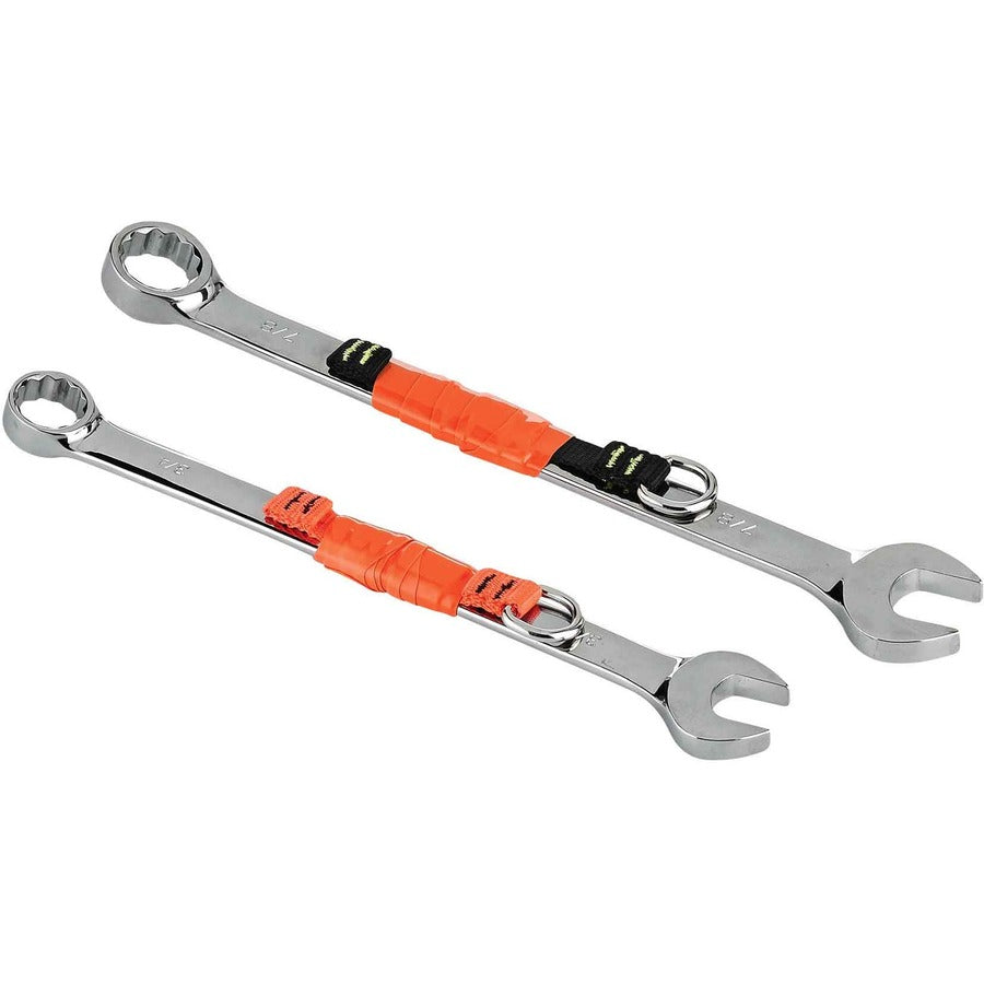 Ergodyne 3700 Web Tool Tether Attachment - D-Ring Tool Tails - 2lbs (6-Pack)