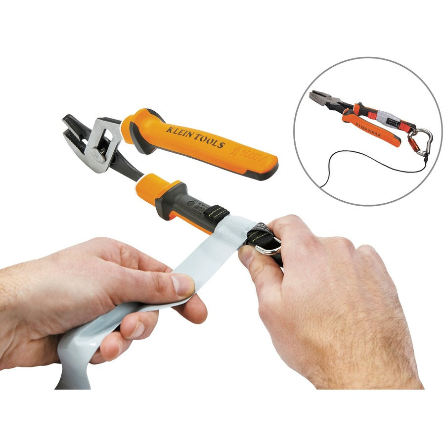 Ergodyne 3700 Web Tool Tether Attachment - D-Ring Tool Tails - 2lbs (6-Pack)