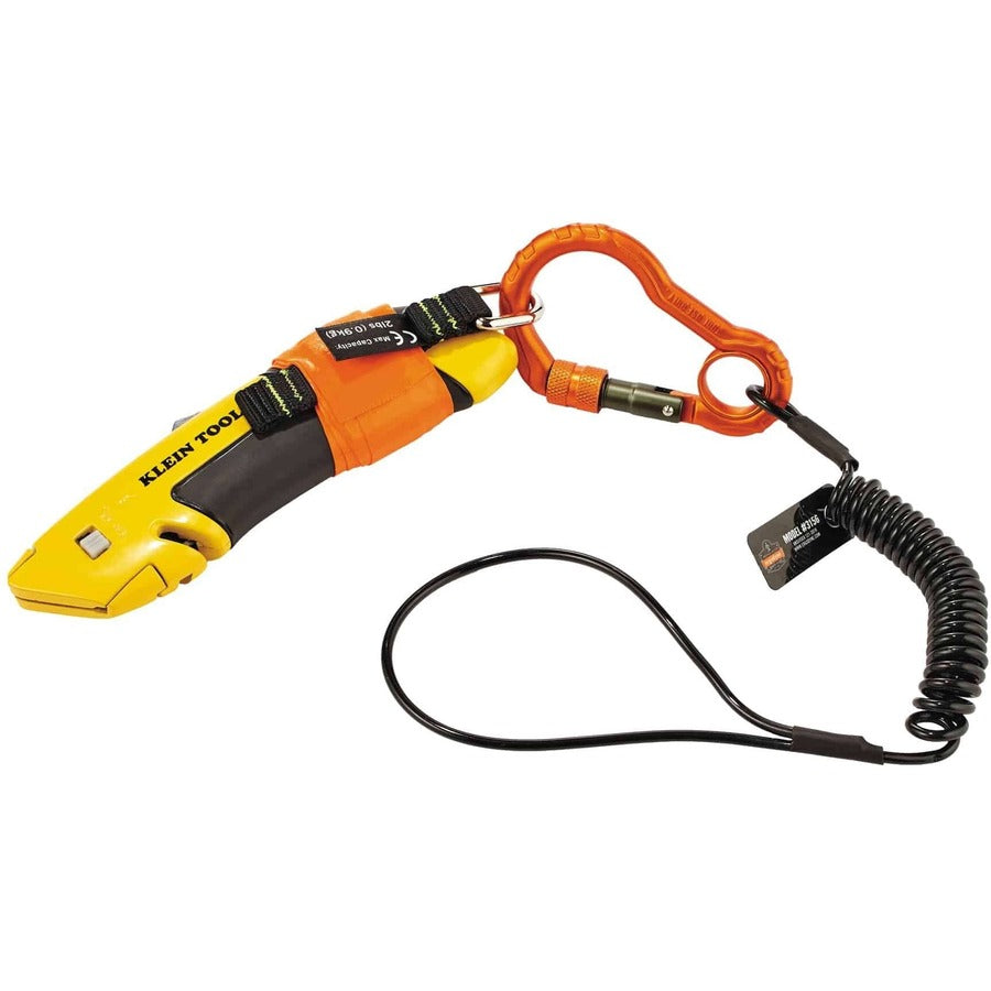Ergodyne 3700 Web Tool Tether Attachment - D-Ring Tool Tails - 2lbs (6-Pack)