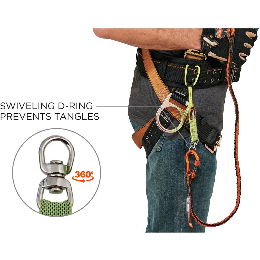 Ergodyne 3713 Standard Elastic Loop Tool Tails Swivel