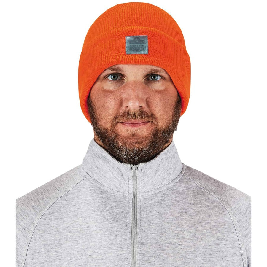 Ergodyne 6806 Cuffed Rib Knit Beanie Hat