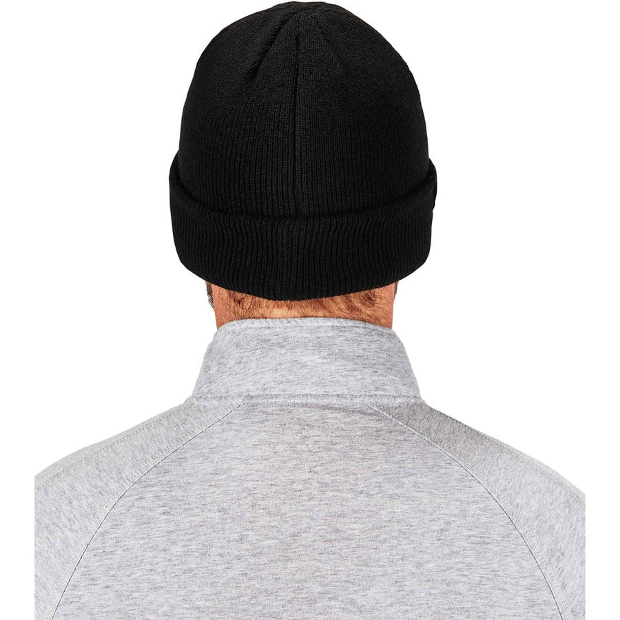 Ergodyne 6811Z Rib Knit Hat with Zipper for Bump Cap Insert