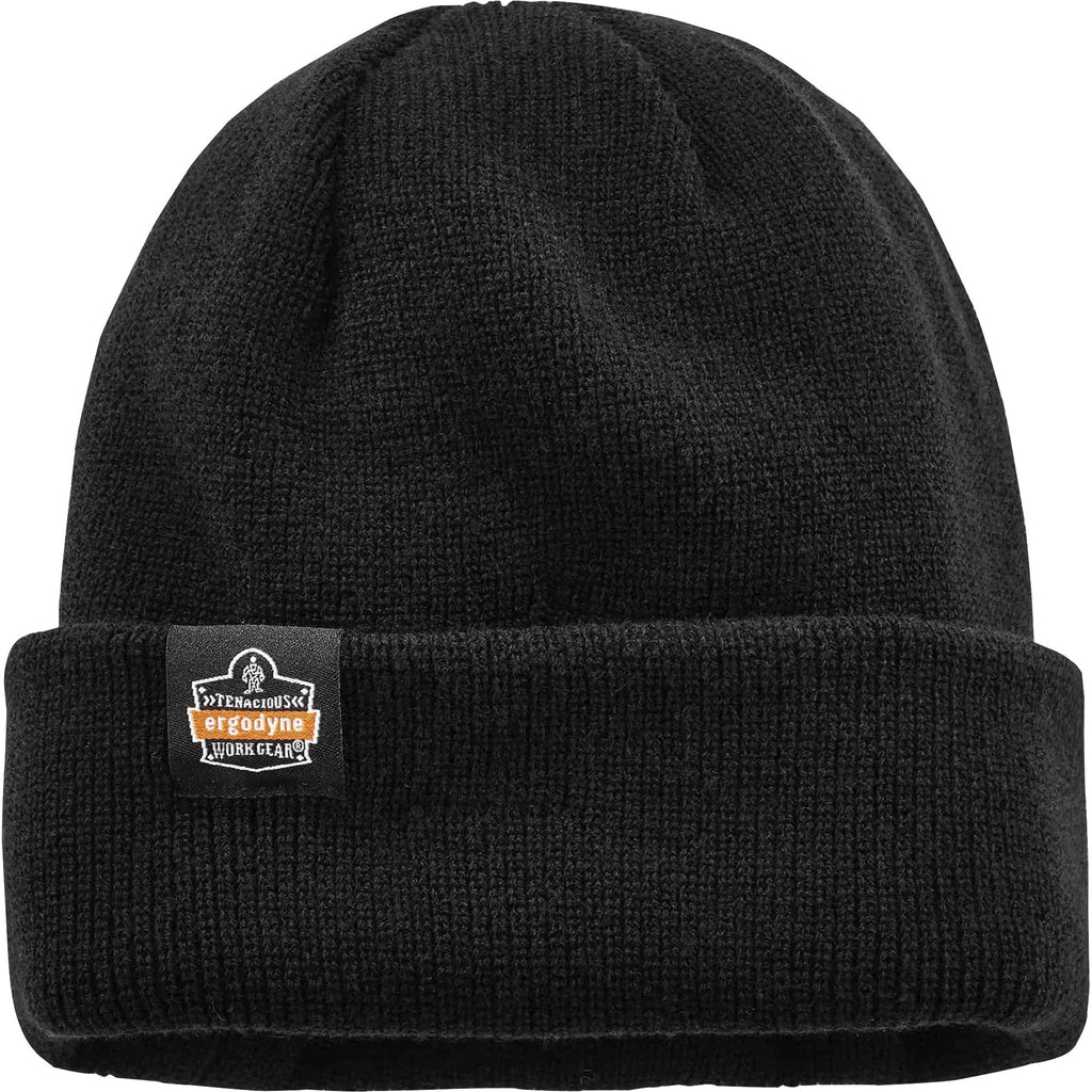 Ergodyne 6811Z Rib Knit Hat with Zipper for Bump Cap Insert