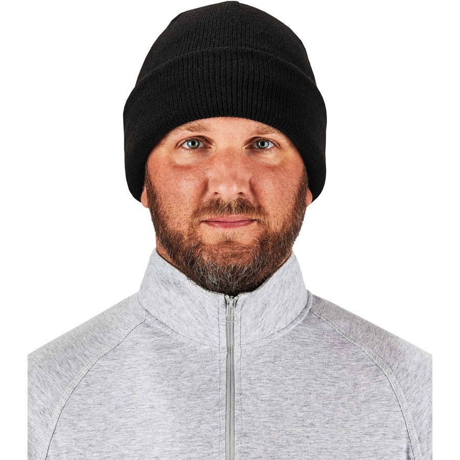 Ergodyne 6811ZI Rib Knit Hat with Bump Cap Insert