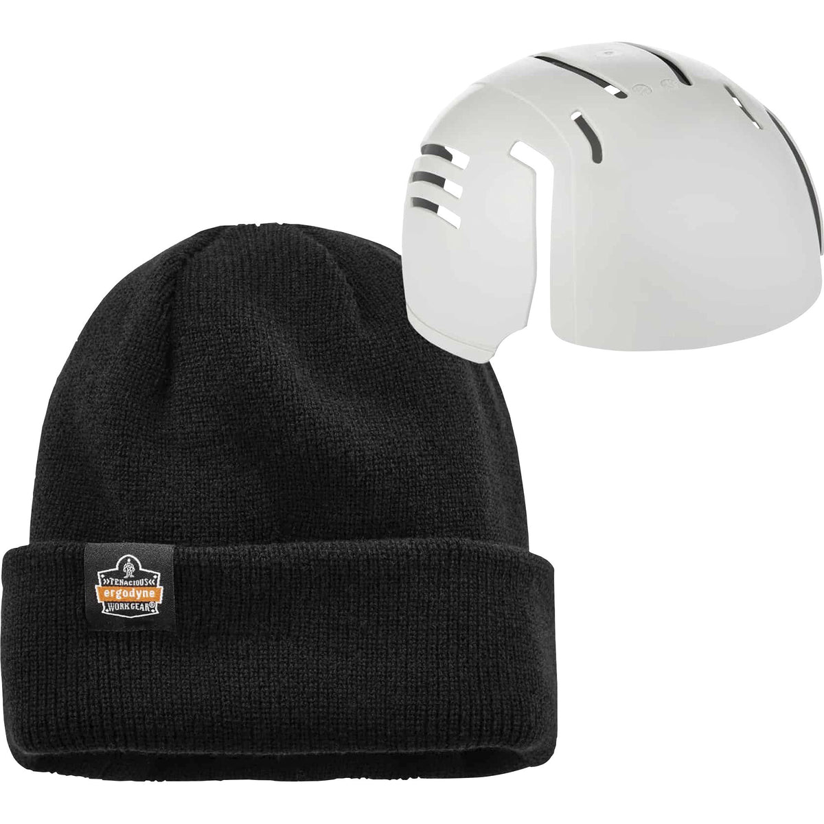 Ergodyne 6811ZI Rib Knit Hat with Bump Cap Insert