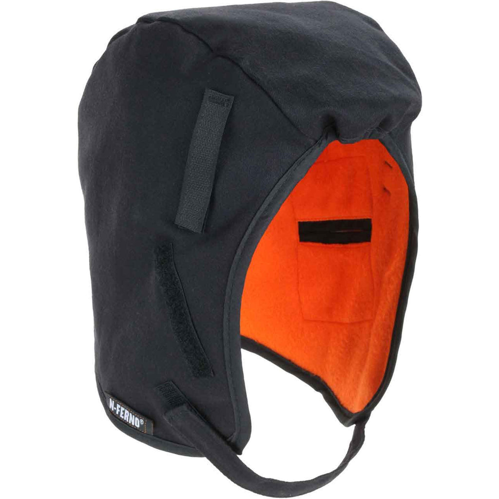 Ergodyne 6860 Winter Hard Hat Liner - 2-Layer, Fleece-Lined, FR Shell, Reg-Length