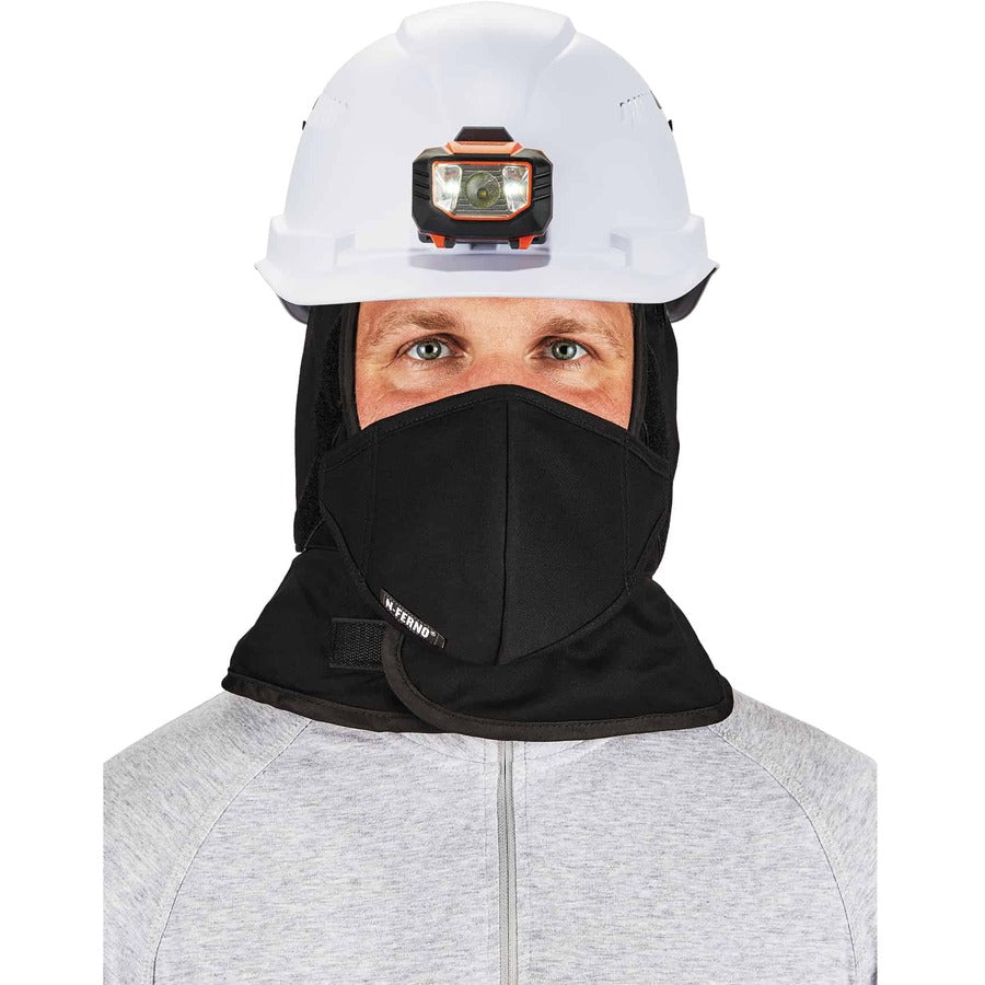 Ergodyne 6871 Winter Hard Hat Liner w/ Cotton Mouthpiece Kit - 2-Layer