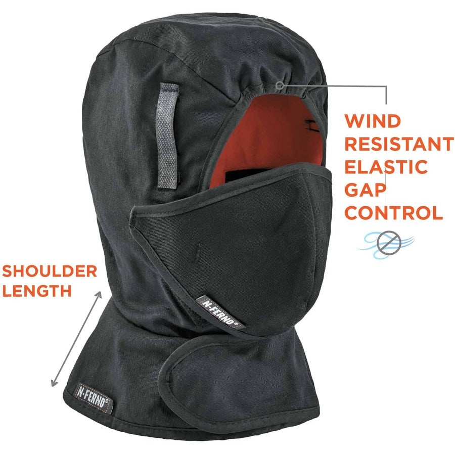 Ergodyne 6871 Winter Hard Hat Liner w/ Cotton Mouthpiece Kit - 2-Layer