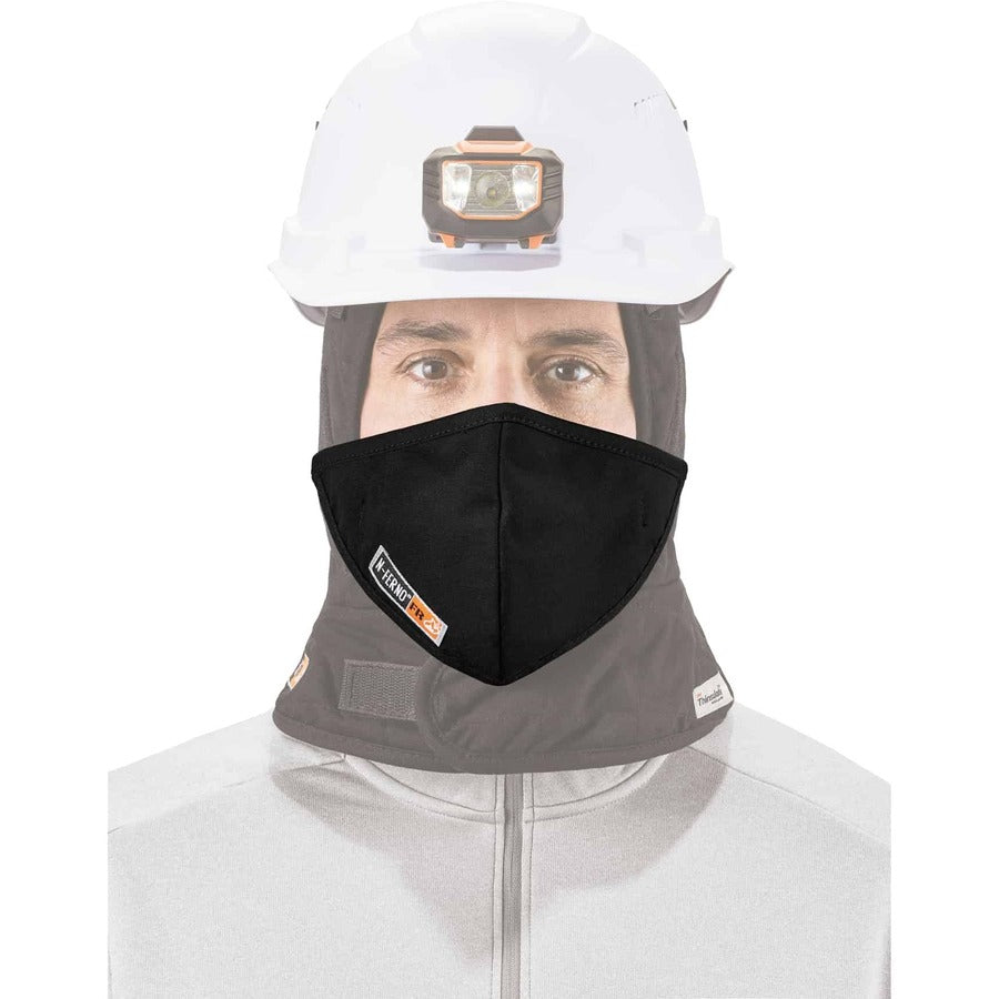 Ergodyne 6872 Thermal FR Mouthpiece - 2-layer, Modacrylic/Cotton Shell