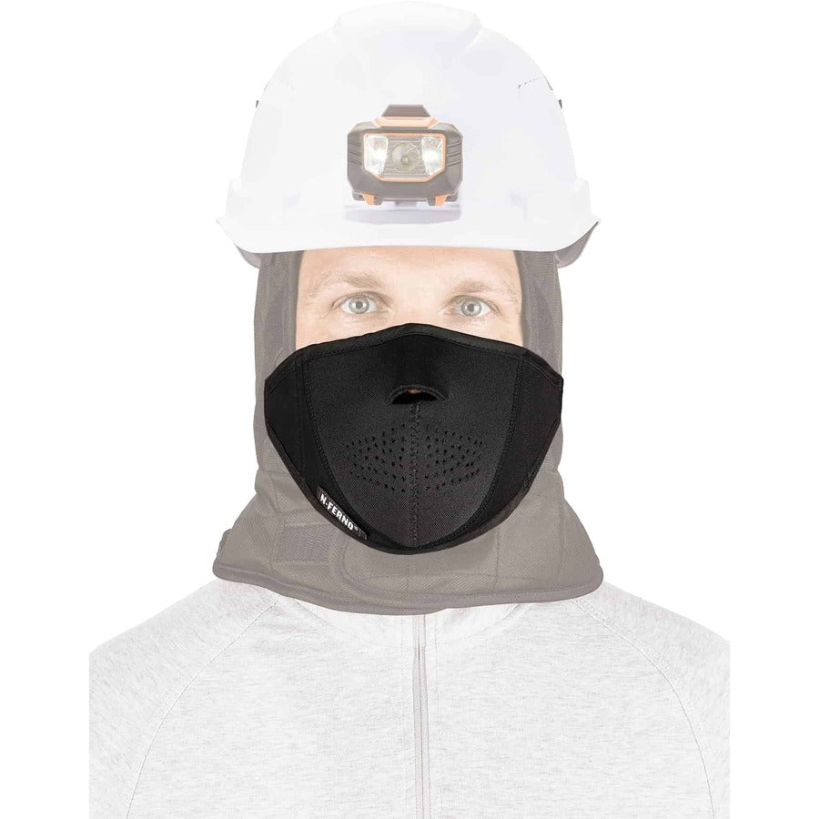 Ergodyne 6874 Thermal Mouthpiece - 2-Layer, Fleece-Lined, Neoprene Shell