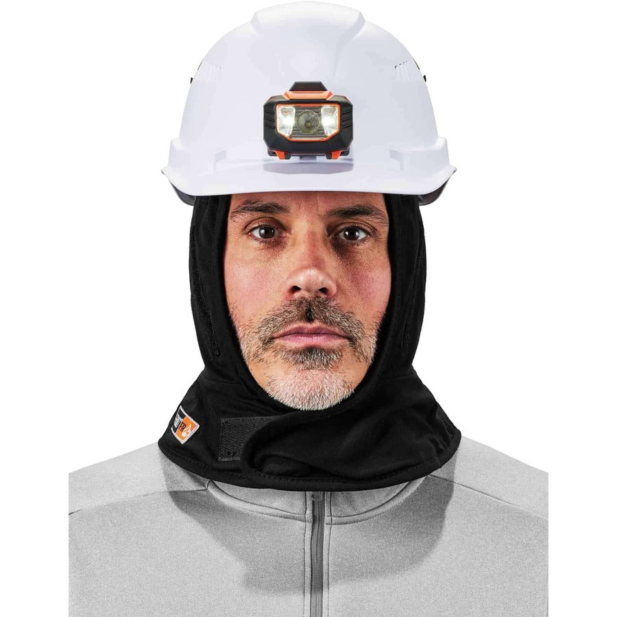 Ergodyne 6882 FR Winter Hard Hat Liner - 2-Layer, Modacrylic/Cotton, Shoulder Length