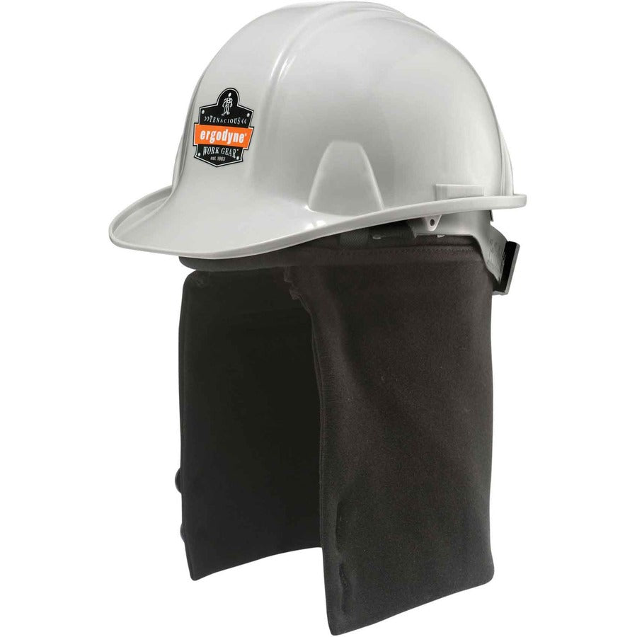 Ergodyne 6885 FR Winter Hard Hat Liner - 2-layer, Zip-Off Cap, Modacrylic/Cotton