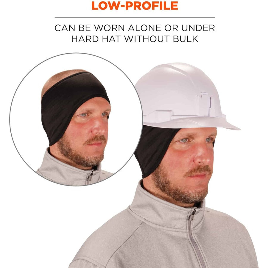 Ergodyne 6887 2-Layer Winter Headband - Fleece, Spandex