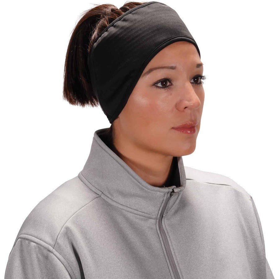 Ergodyne 6887 2-Layer Winter Headband - Fleece, Spandex
