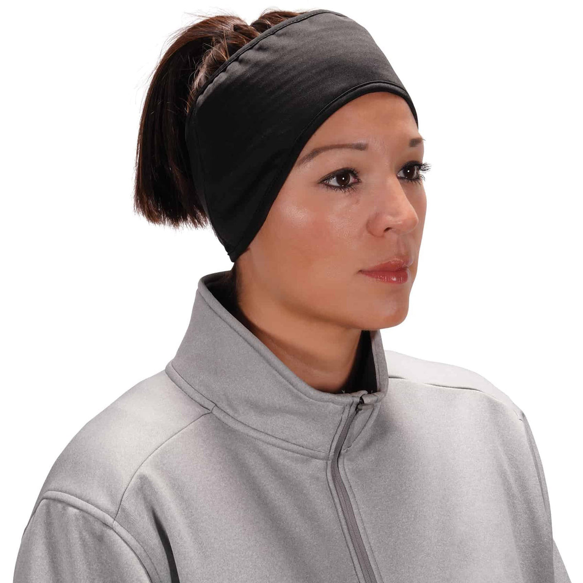 Ergodyne 6887 2-Layer Winter Headband - Fleece, Spandex