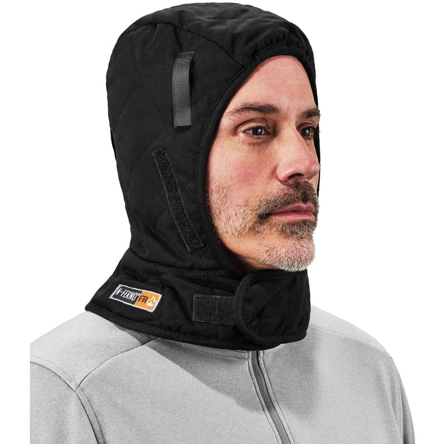 Ergodyne 6892 FR Winter Hard Hat Liner - 3-layer, Modacrylic/Cotton, Shoulder Length