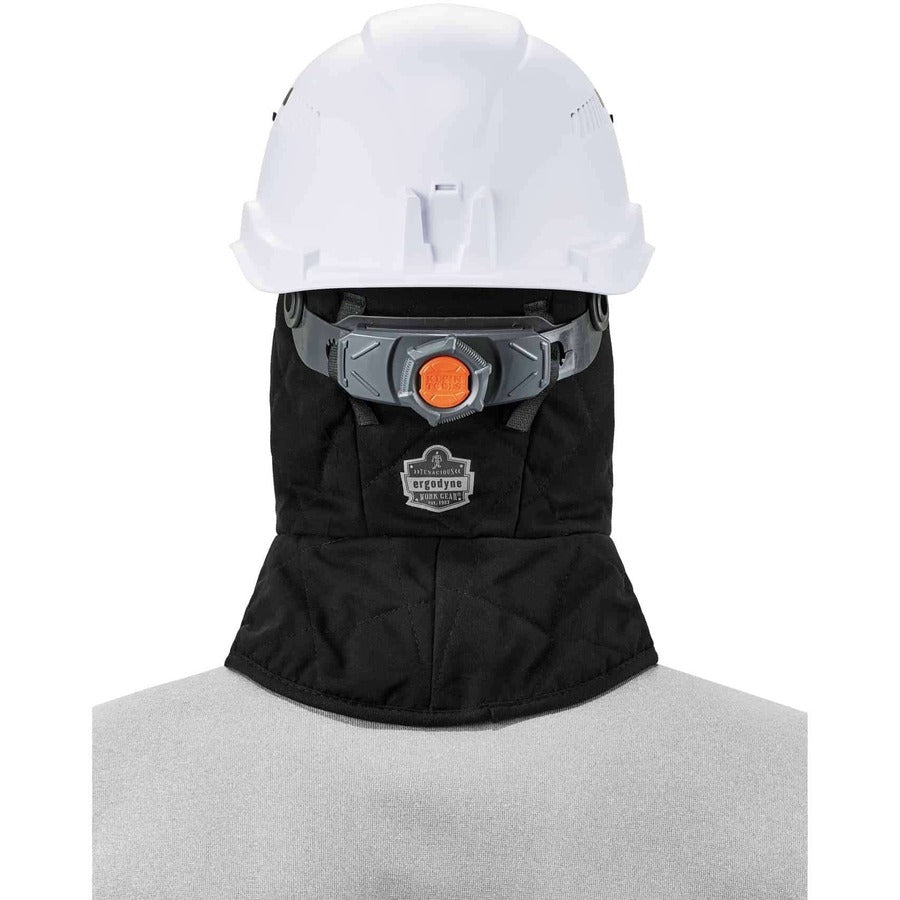 Ergodyne 6892 FR Winter Hard Hat Liner - 3-layer, Modacrylic/Cotton, Shoulder Length