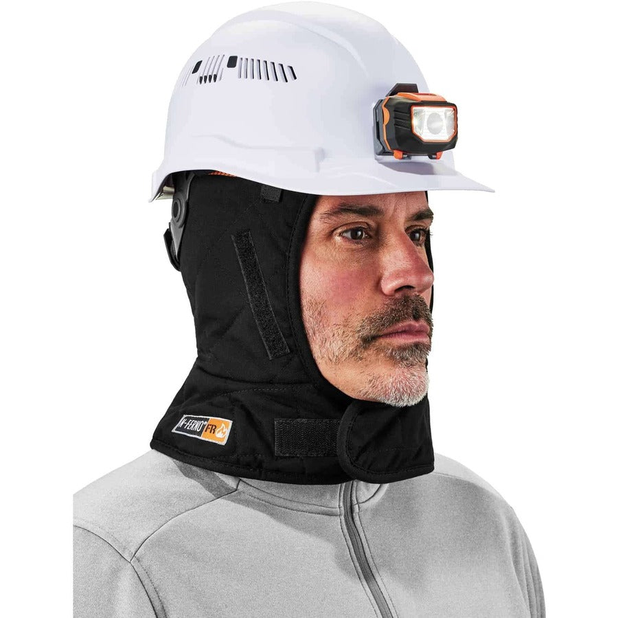 Ergodyne 6892 FR Winter Hard Hat Liner - 3-layer, Modacrylic/Cotton, Shoulder Length