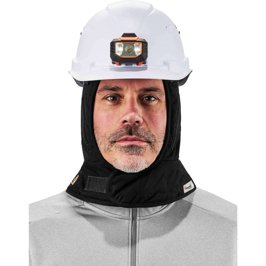Ergodyne 6892 FR Winter Hard Hat Liner - 3-layer, Modacrylic/Cotton, Shoulder Length