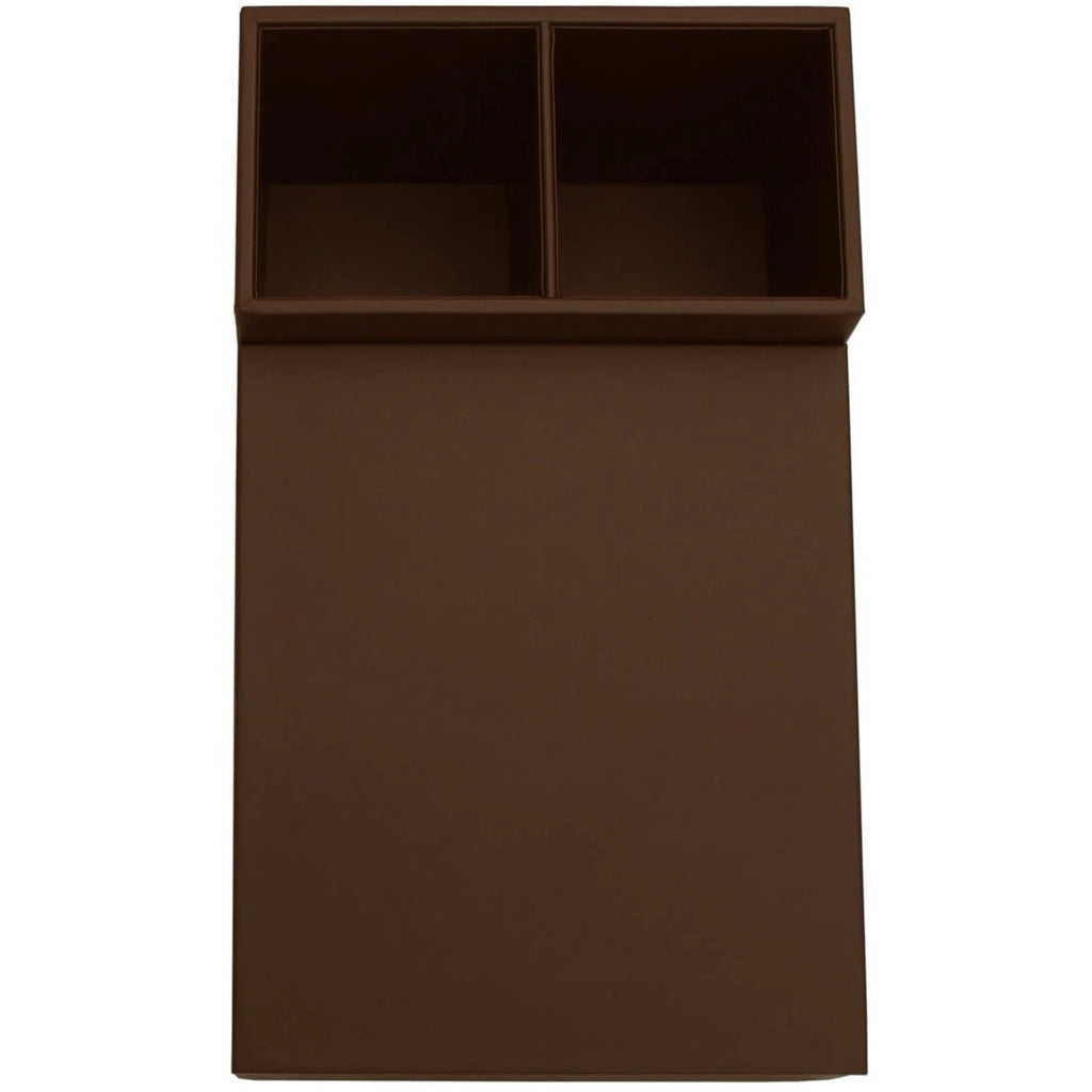 Dacasso Leather Coffee Condiment Organizer
