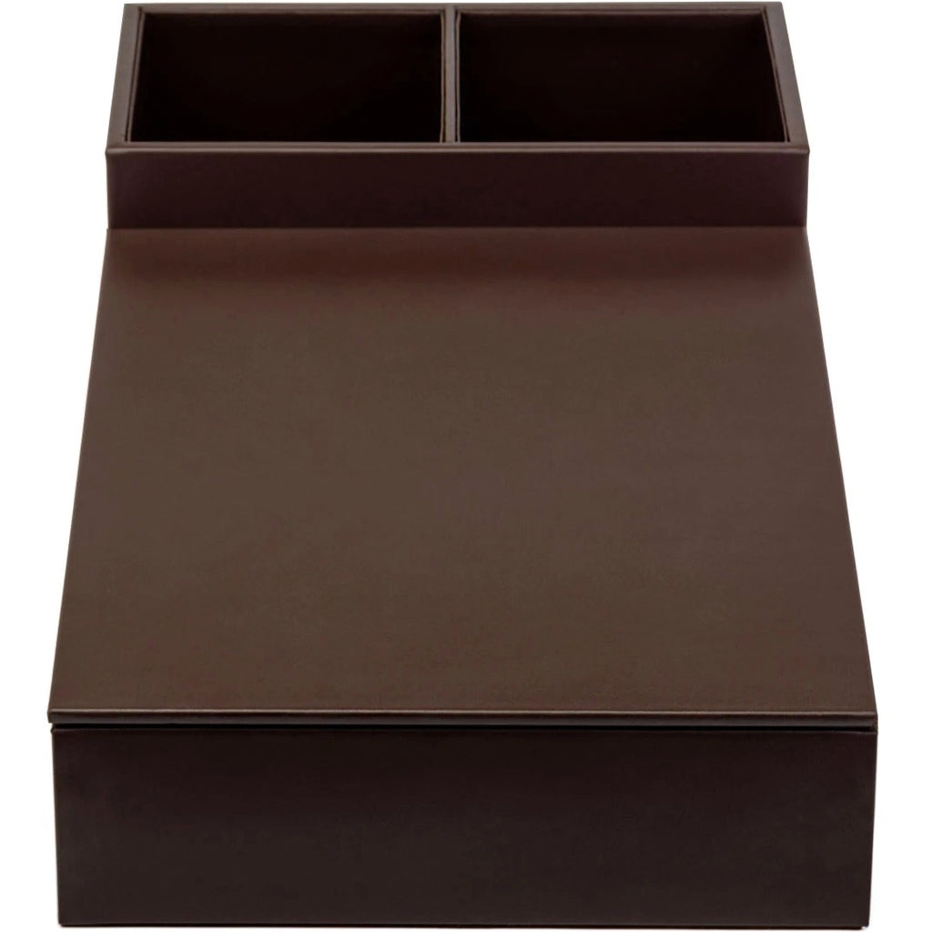 Dacasso Leather Coffee Condiment Organizer