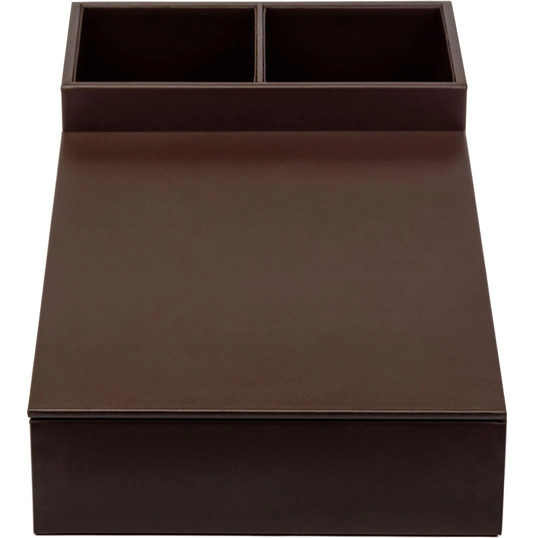 Dacasso Leather Coffee Condiment Organizer