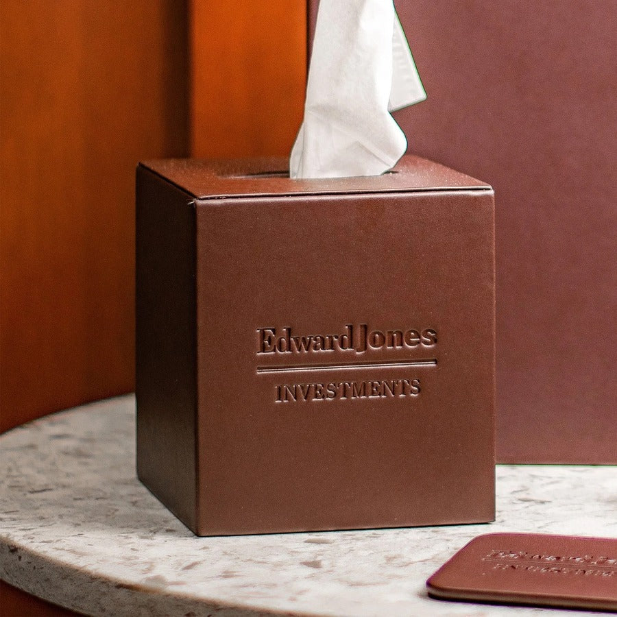 Dacasso Leatherette Tissue Box Cover