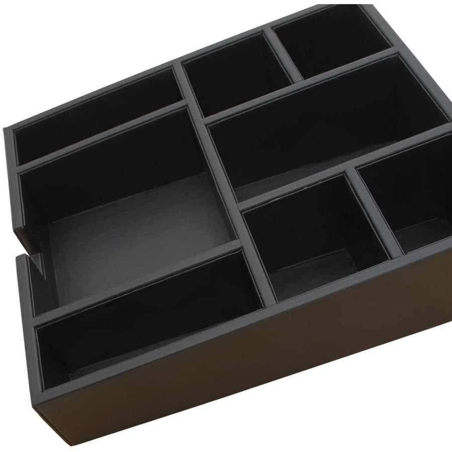 Dacasso Leatherette Condiment Tray