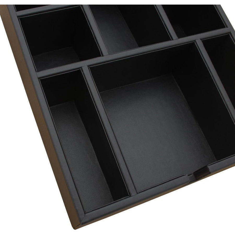 Dacasso Leatherette Condiment Tray