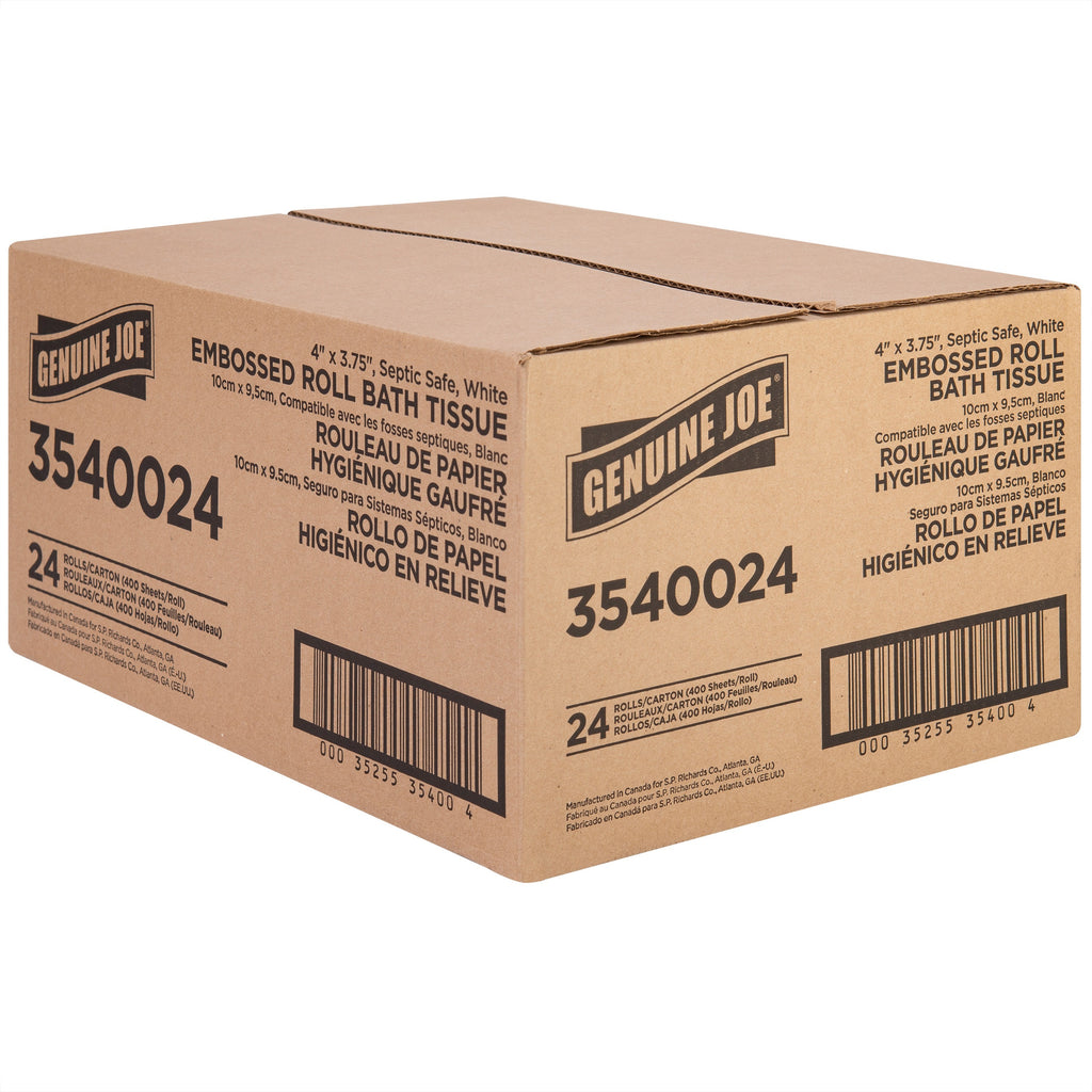 Genuine Joe 2-ply Bath Tissue Rolls