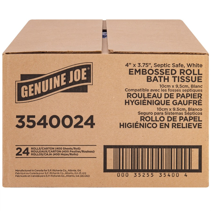 Genuine Joe 2-ply Bath Tissue Rolls