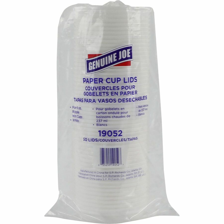Genuine Joe Raised Siphole Hot Cup Lids