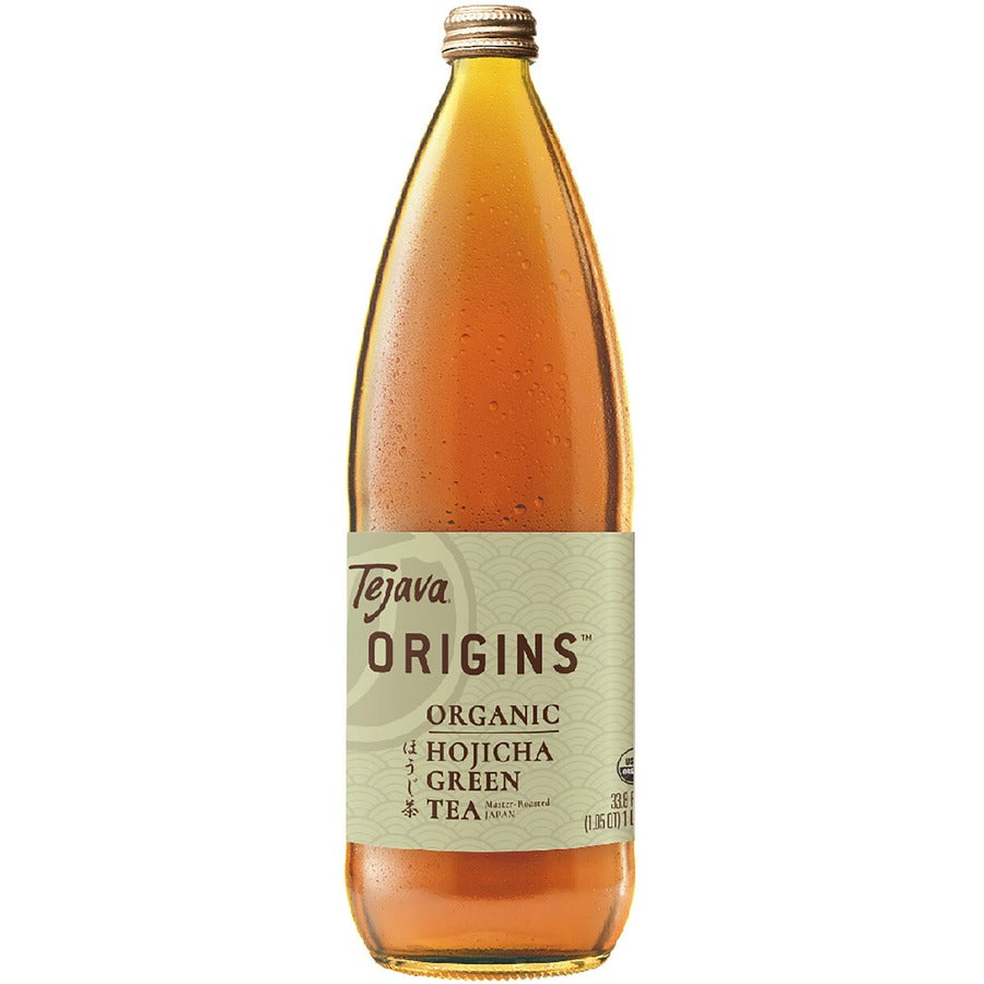 Tejava Origins Organic Hojicha Green Tea Bottle