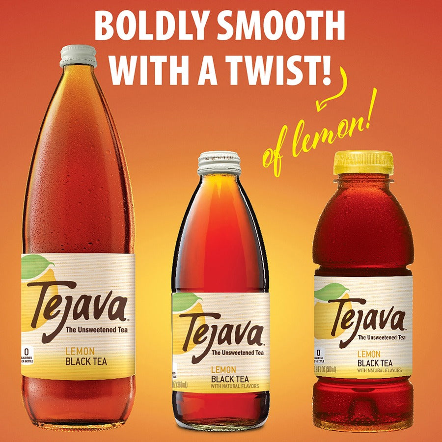 Tejava Lemon Black Tea Bottle