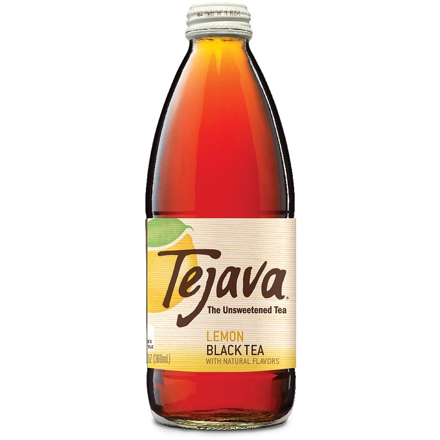 Tejava Lemon Black Tea Bottle