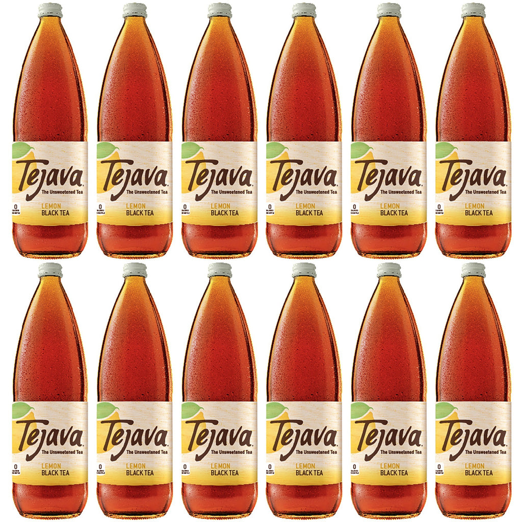 Tejava Lemon Black Tea Bottle