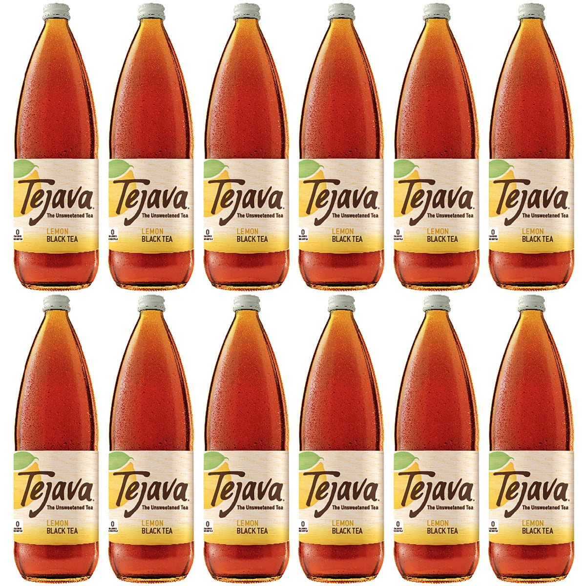 Tejava Lemon Black Tea Bottle