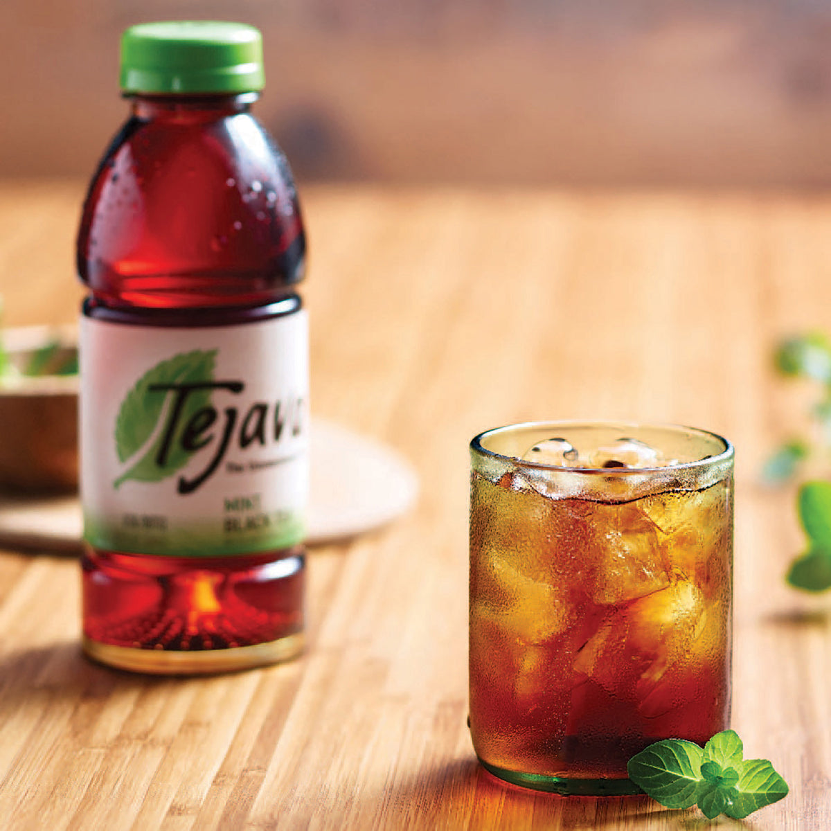 Tejava Mint Black Tea Bottle
