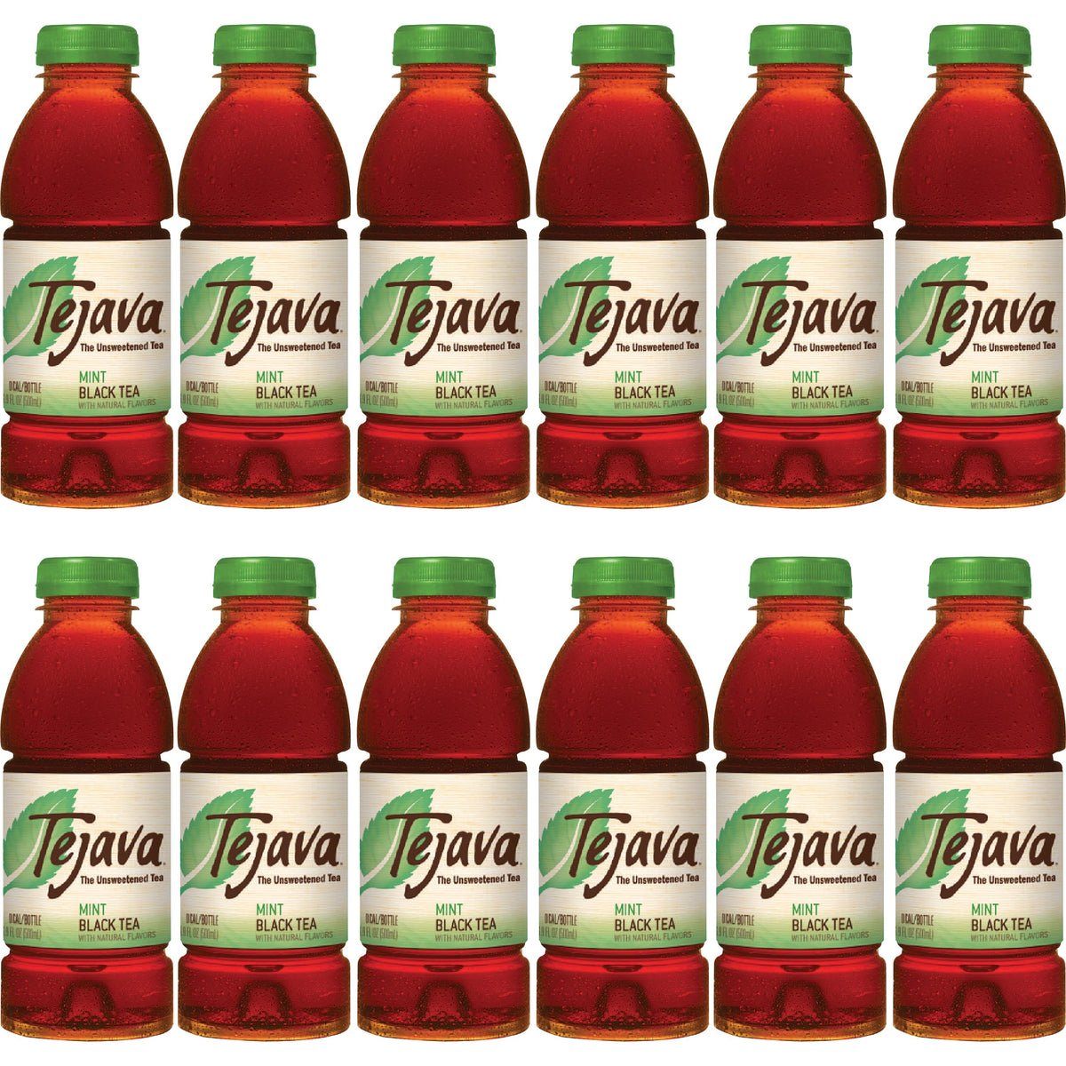 Tejava Mint Black Tea Bottle