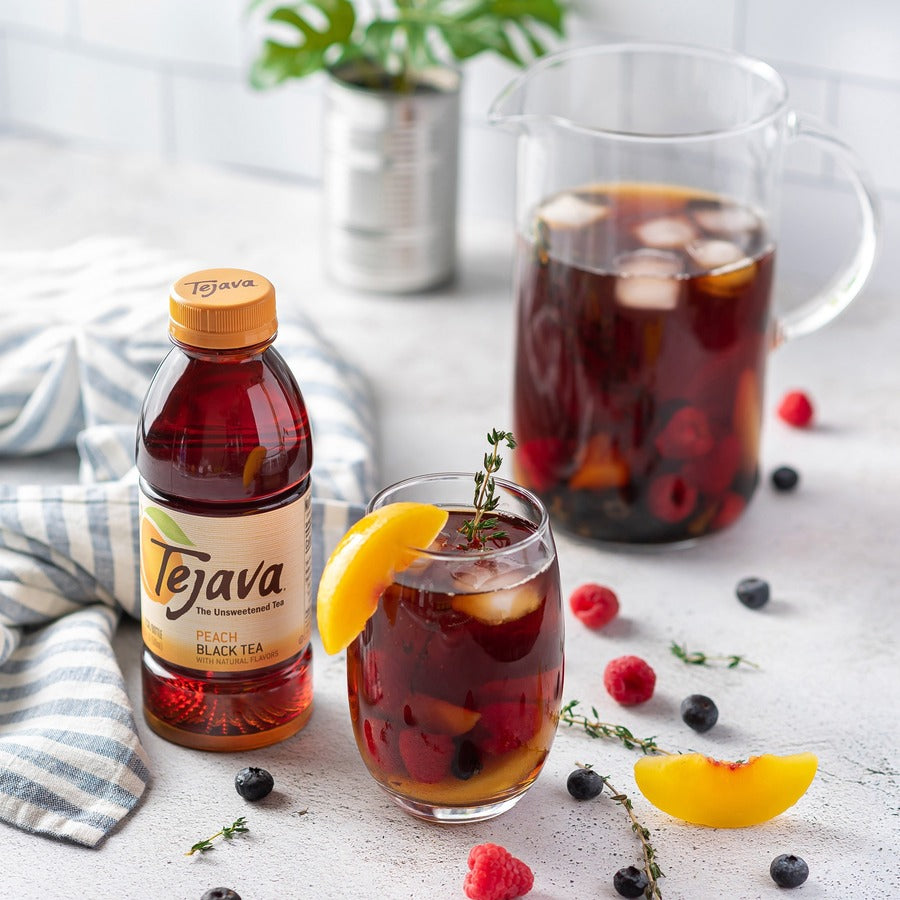 Tejava Peach Black Tea Bottle